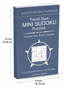 Wherever You Go Series Mini Sudoku Puzzles